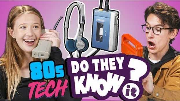 Video DO TEENS KNOW 1980s TECHNOLOGY? | React: Do They Know It? po polsku