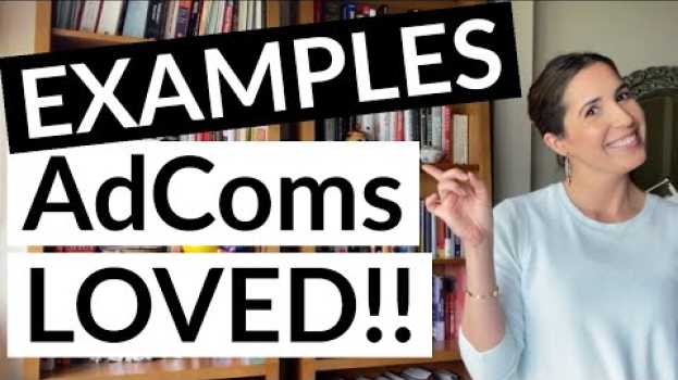 Video Medical School Personal Statement Examples (THAT ADCOMS LOVED!!) po polsku