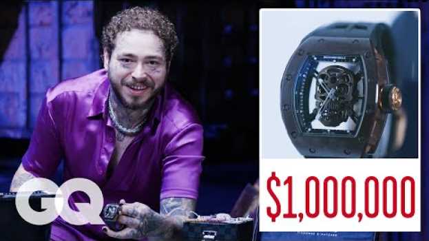 Video Post Malone Shows Off His Insane Jewelry Collection Part 2 | On the Rocks | GQ po polsku