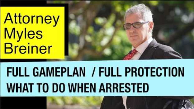 Video What should you do if arrested but not charged with a crime? - A1Podcast - s1e1 in English