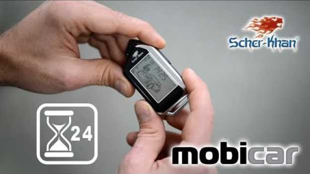 Video Как настроить автозапуск сигнализации SCHER-KHAN MOBICAR по утреннему расписанию en español