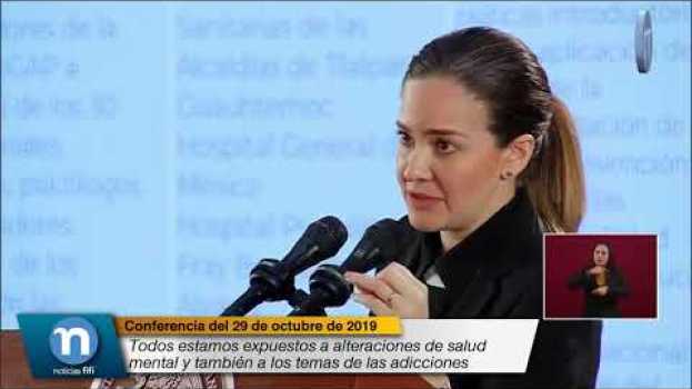 Video Todos estamos expuestos a alteraciones de salud mental y también a los temas de las adicciones en français