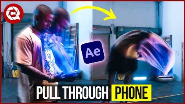 Video How To Get SUCKED Into Your Phone Like DaBaby (Adobe After Effects) po polsku