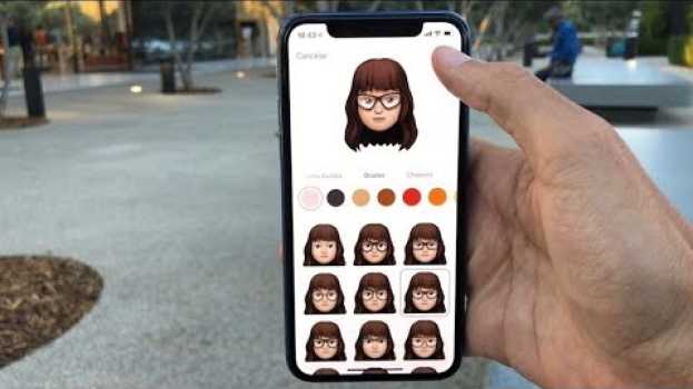 Video Como Criar Memoji -  A sua caricatura da Apple en español