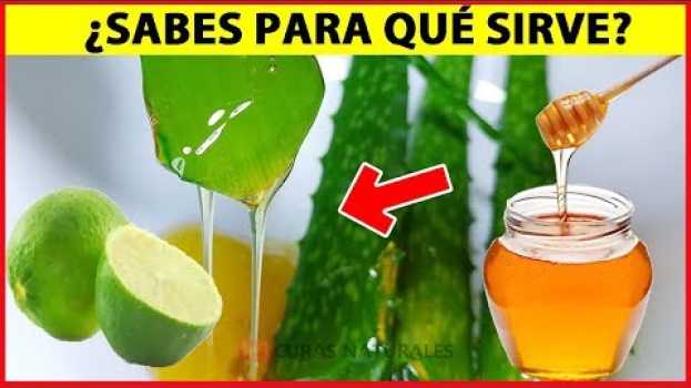 Video Mezcla Miel, Sábila y Limón 🍋 ¡SANTO REMEDIO! Lo Agradecerás Por Siempre su italiano