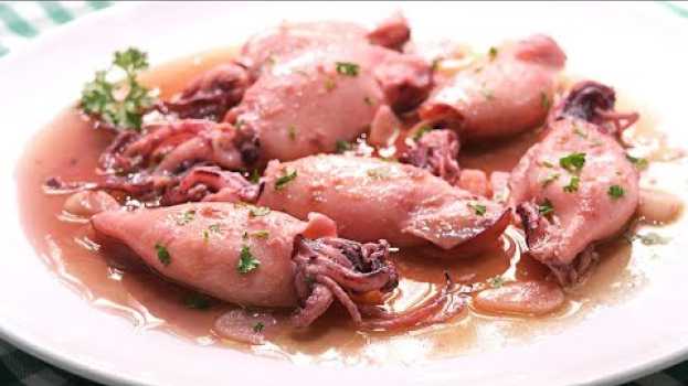 Video Calamares al Ajillo | Receta muy Fácil, Rápida y Deliciosa   türkçe