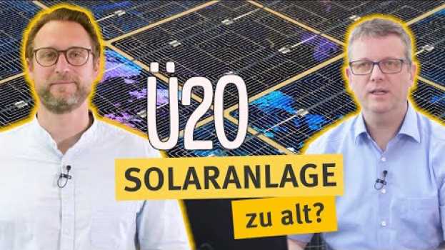 Video Was tun mit der SOLARANLAGE nach 20 JAHREN EEG? 🧐 Ü20 Photovoltaik 🔋 Nutze deine Sonnenseite ☀   türkçe