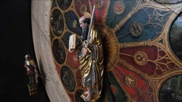 Video Astronomische Uhr im Paulusdom Münster wieder vollständig zu sehen en français