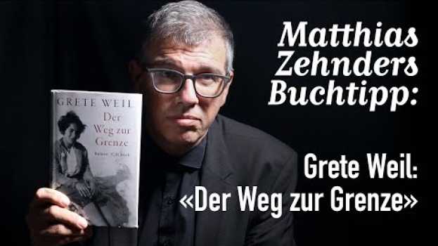 Video Mein 132. Buchtipp: «Der Weg zur Grenze» von Grete Weil en Español