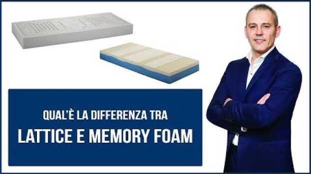 Video Differenze tra lattice e memory en español