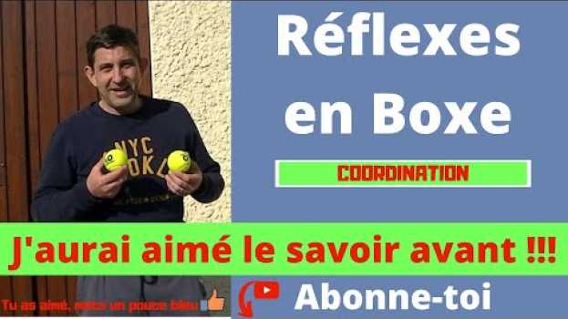Video 👊[BOXE] COMMENT AMÉLIORER TA COORDINATION MAIN-ŒIL AVEC UNE BALLE DE TENNIS?👊 in English