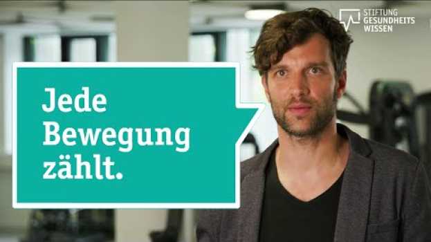 Video Wie viel Bewegung ist wichtig? | Wissen ist gesund in English