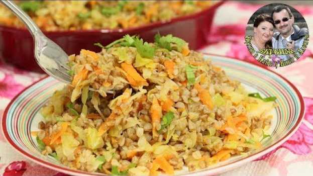 Video Гречка с капустой на сковородке. Самый быстрый, простой и вкусный постный рецепт auf Deutsch
