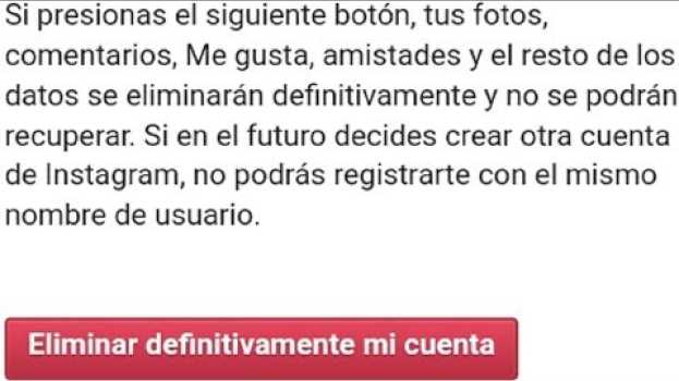 Video Cómo eliminar Cuenta de Instagram para siempre desde el Móvil o Tablet 2019   türkçe