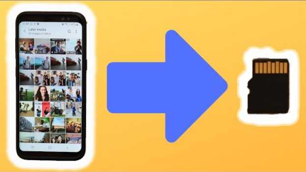Video Comment DÉPLACER ses PHOTOS vers sa CARTE SD (en 2 min) in English