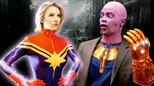 Video IF MARVEL CHARACTERS WERE REAL   türkçe