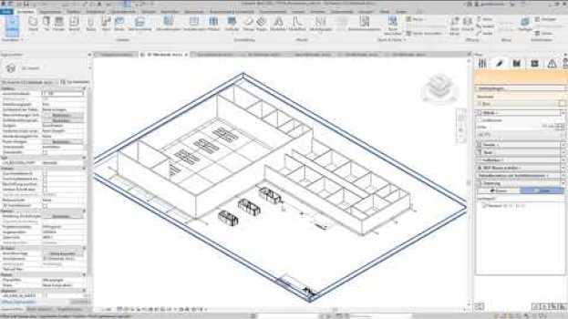 Video Architekturmodell auf Basis einer DWG oder PDF in Revit erstellen en français