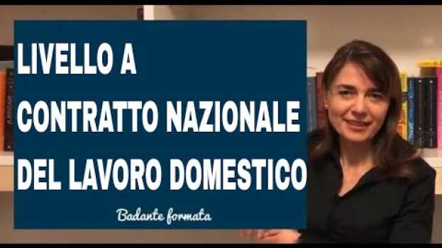 Video CONTRATTO NAZIONALE COLLETTIVO DEL LAVORO DOMESTICO LIVELLO A auf Deutsch