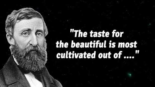 Video 50 Amazing Henry David Thoreau Quotes That Serve as Life Lessons po polsku
