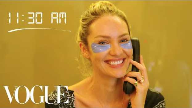Video How Top Model Candice Swanepoel Gets Runway Ready | Diary of a Model | Vogue su italiano