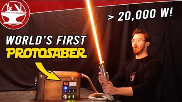 Video World's First Protosaber! (REAL BURNING LIGHTSABER)   türkçe