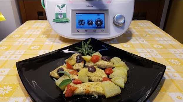 Video Straccetti di pollo con patate a varoma per bimby TM6 TM5 TM31 en français