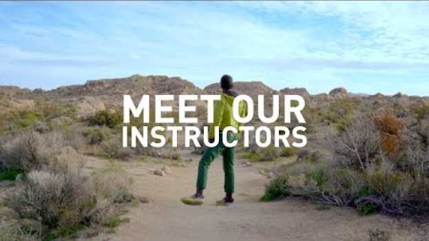 Video Meet Our Instructors | Outward Bound em português