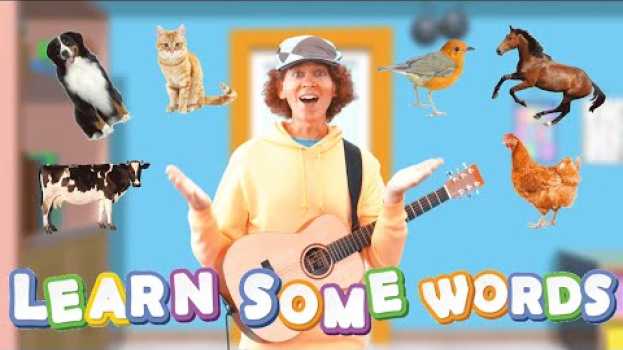 Video Learn Some Words Episode 1  Animals  | Learn English with Matt | Dream English Kids en español