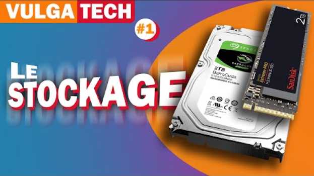 Видео DISQUE DUR : C’est quoi un HDD, SSD, M2, SSHD, EMMC ? [VulgaTech #1] на русском