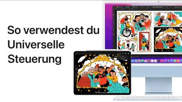 Видео So verwendest du Universelle Steuerung auf dem Mac und iPad | Apple Support на русском
