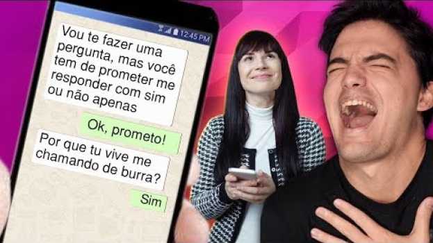 Video OS MAIORES GÊNIOS DA INTERNET! Desafio Não Rir! [+10] en español
