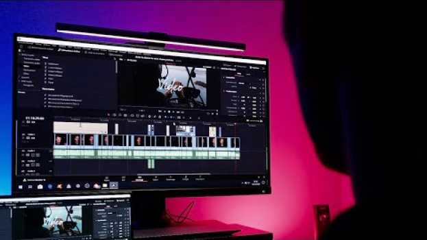 Video La meilleure lampe de bureau ? Test BenQ Screenbar plus   türkçe