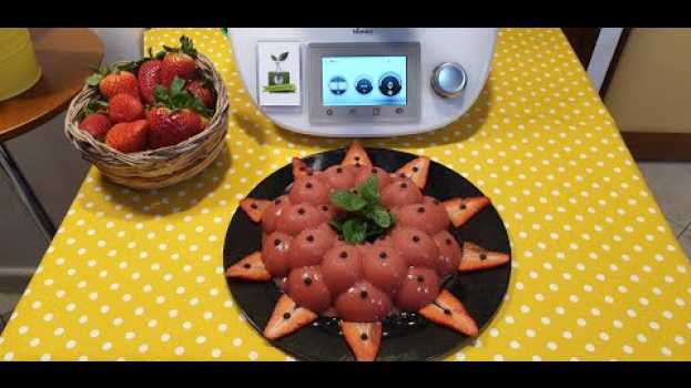 Video Gelo di fragole per bimby TM6 TM5 TM31 TM21   türkçe