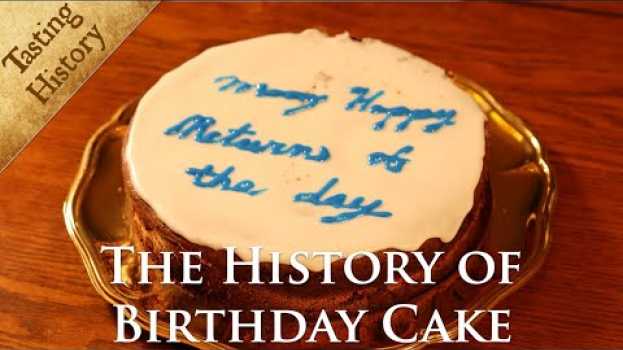 Video What does a 1920s BIRTHDAY CAKE taste like? en español