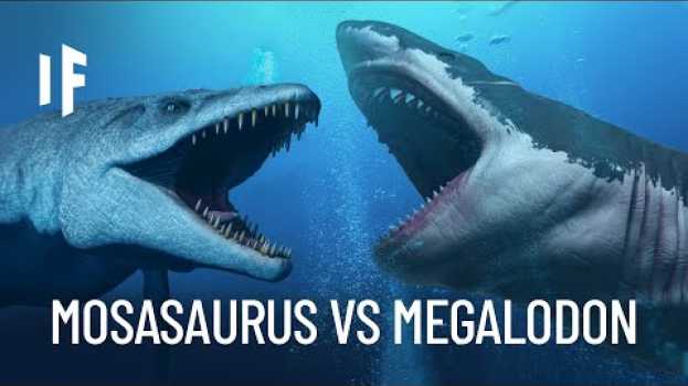 Video What If the Megalodon Shark Fought the Mosasaurus? po polsku