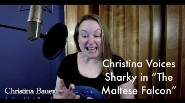 Video Christina Voices Sharky in "The Maltese Falcon" em português
