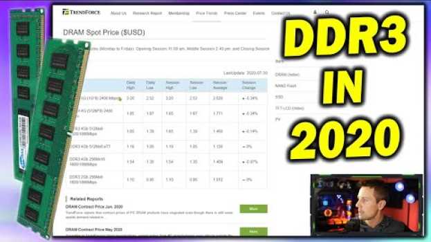 Video Why is DDR3 RAM more expensive than DDR4 in 2020....!? em português