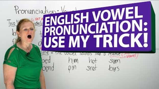 Video My secret English vowel pronunciation trick! po polsku