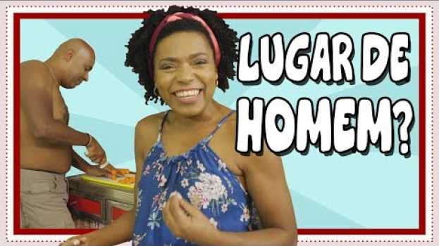 Video Cidinha dá Jeito - Episódio 7 - Lugar de homem também é na cozinha - Episódio com audiodescrição su italiano