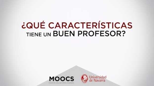 Video ¿Qué características tiene un buen profesor? - Reflexiones: Compromiso de Educar   türkçe