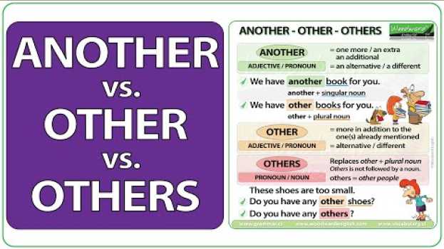 Video Another vs Other vs Others - English Grammar Lesson auf Deutsch