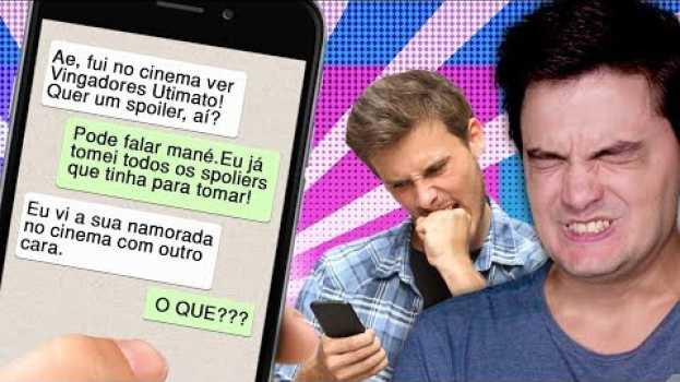 Video PESSOAS QUE TOMARAM SPOILER NA CARA! [+10] po polsku