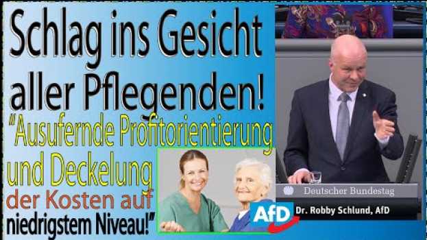 Video Dr. Robby Schlund, AfD: "Das Personal wird überall ausgebeutet und ist verbrannt!" - Kurzzeitpflege su italiano