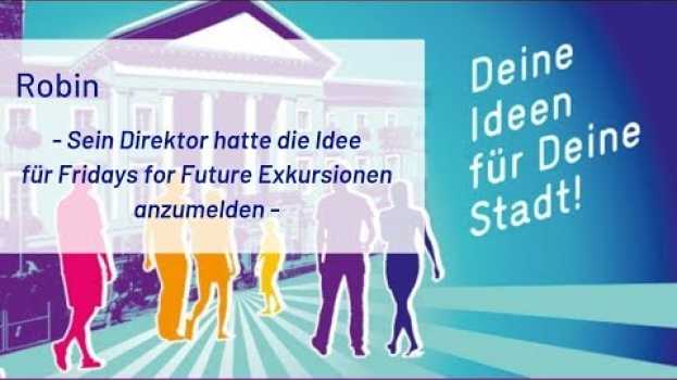 Video Robin hat die Lösung für #fridaysforfuture ohne Schwänzen - JuKo 2019 in English