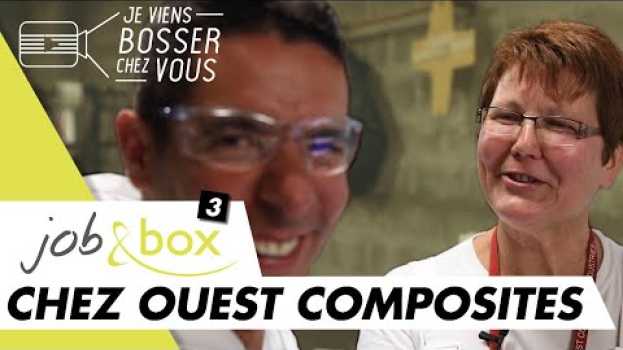 Video Je suis dans de beaux drapages avec Nicole et Anna chez Ouest Composites x Job&Box en español