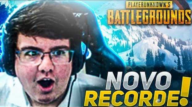 Видео MEU NOVO RECORDE NO MAPA DA NEVE!!! - PUBG на русском