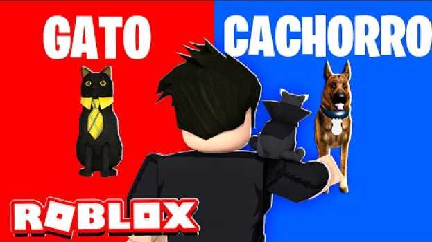 Video O QUE VOCÊ PREFERE? SER UM CACHORRO OU SER UM GATO | Roblox - Would You Rather   türkçe