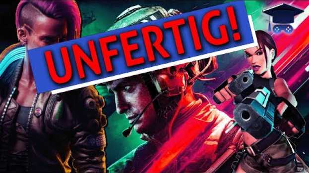 Video Dilemma à la Cyberpunk - erscheinen bald nur noch unfertige Games? em português