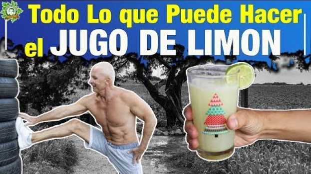 Video No Es Broma! Mira Qué puede hacer el Jugo Del Limón para el cuerpo auf Deutsch