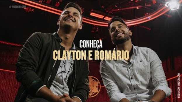Видео Quem aí vai torcer para a dupla Clayton & Romário? #ProximoN1 на русском